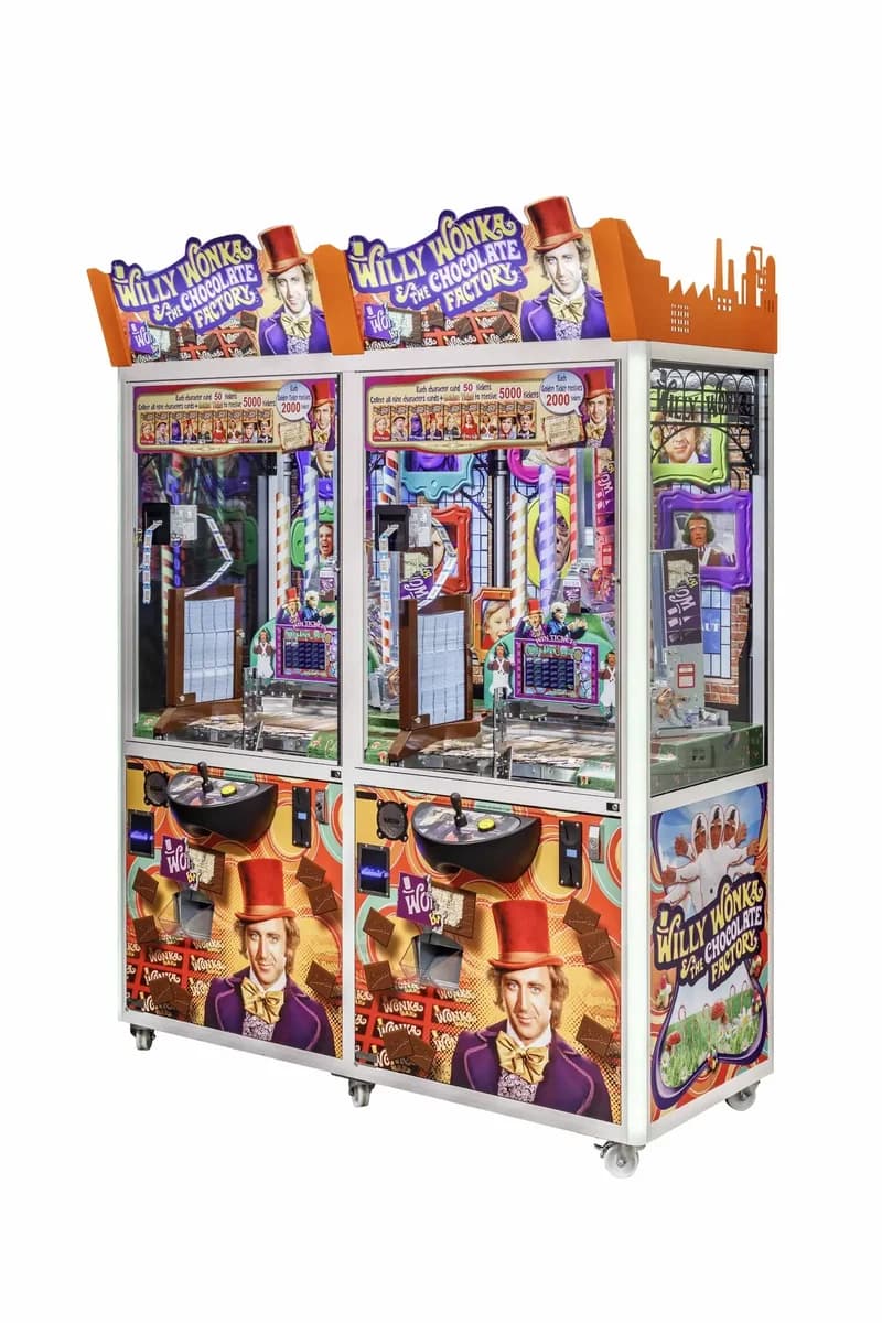 ELAUT Willy Wonka licensed coin pusher