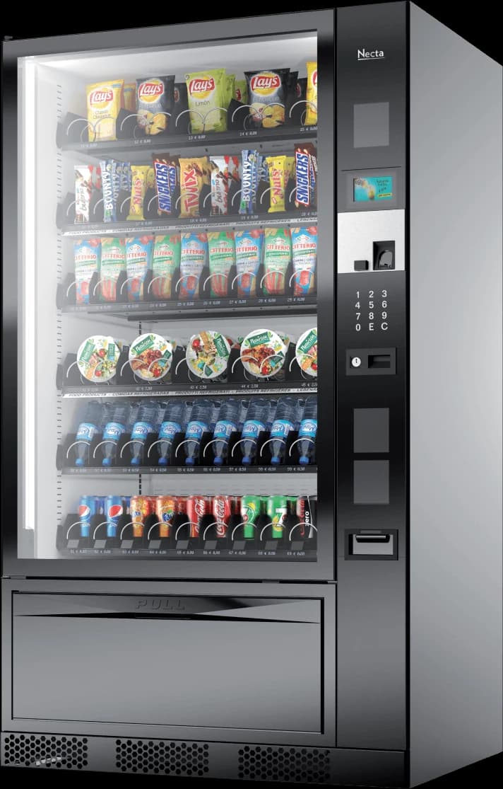 Necta Gusto 10 large capacity Vending Machine