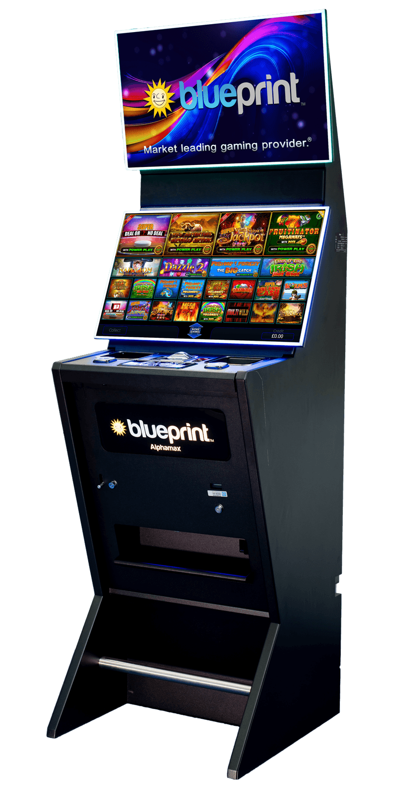 Blueprint Alphamax compact dual-screen cabinet